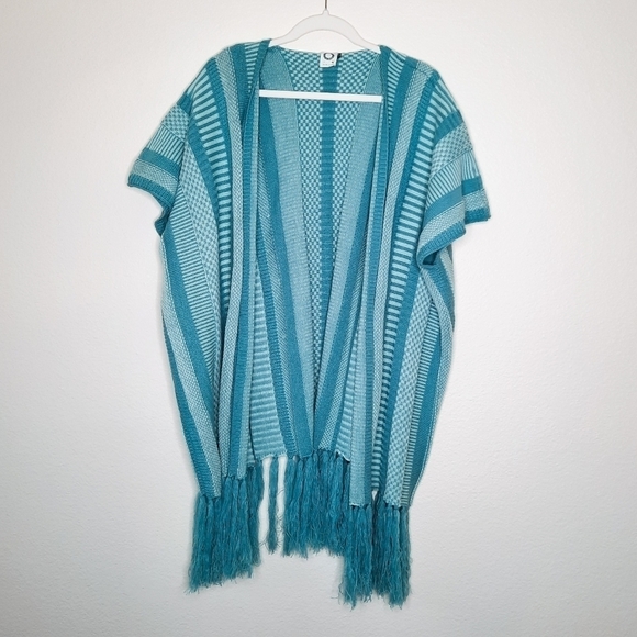 Anthropologie Akemi + Kin Darien Fringed Kimono OS - Picture 3 of 7